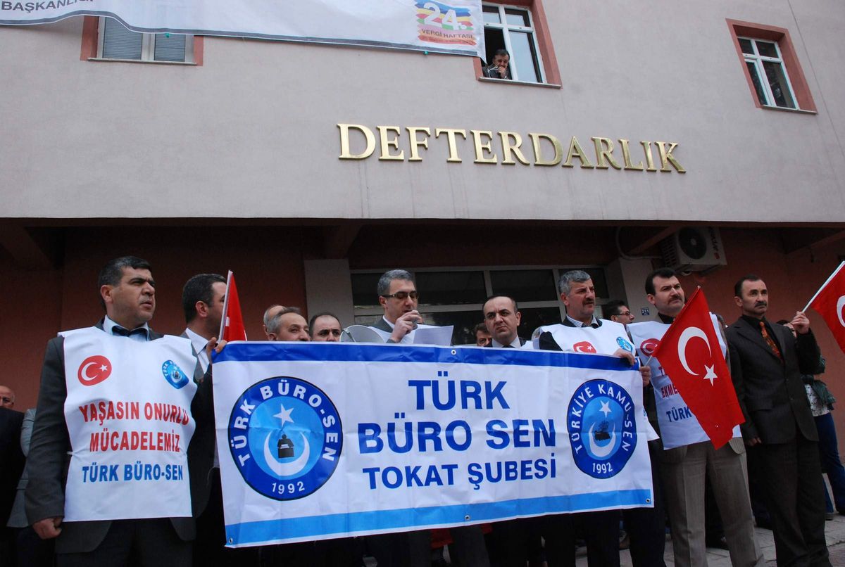 Tokat\'ta İş Bırakma Eylemi