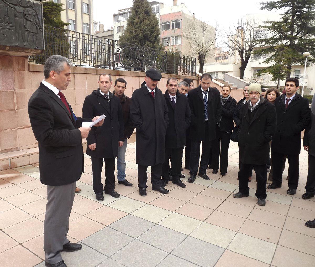 Türk Büro Sen Üyeleri Haklarını Aramak İçin Toplandılar
