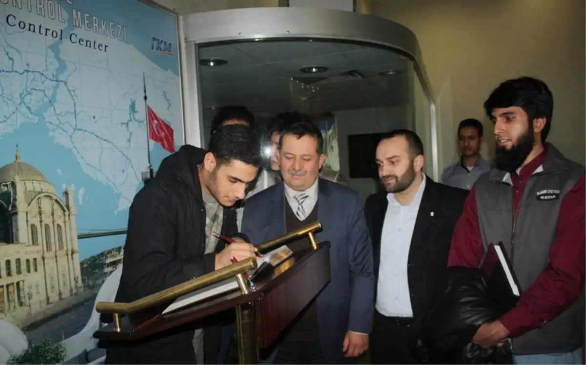 Yabancı Öğrencilere İbb Trafik Kontrol Merkezi Gezdirildi