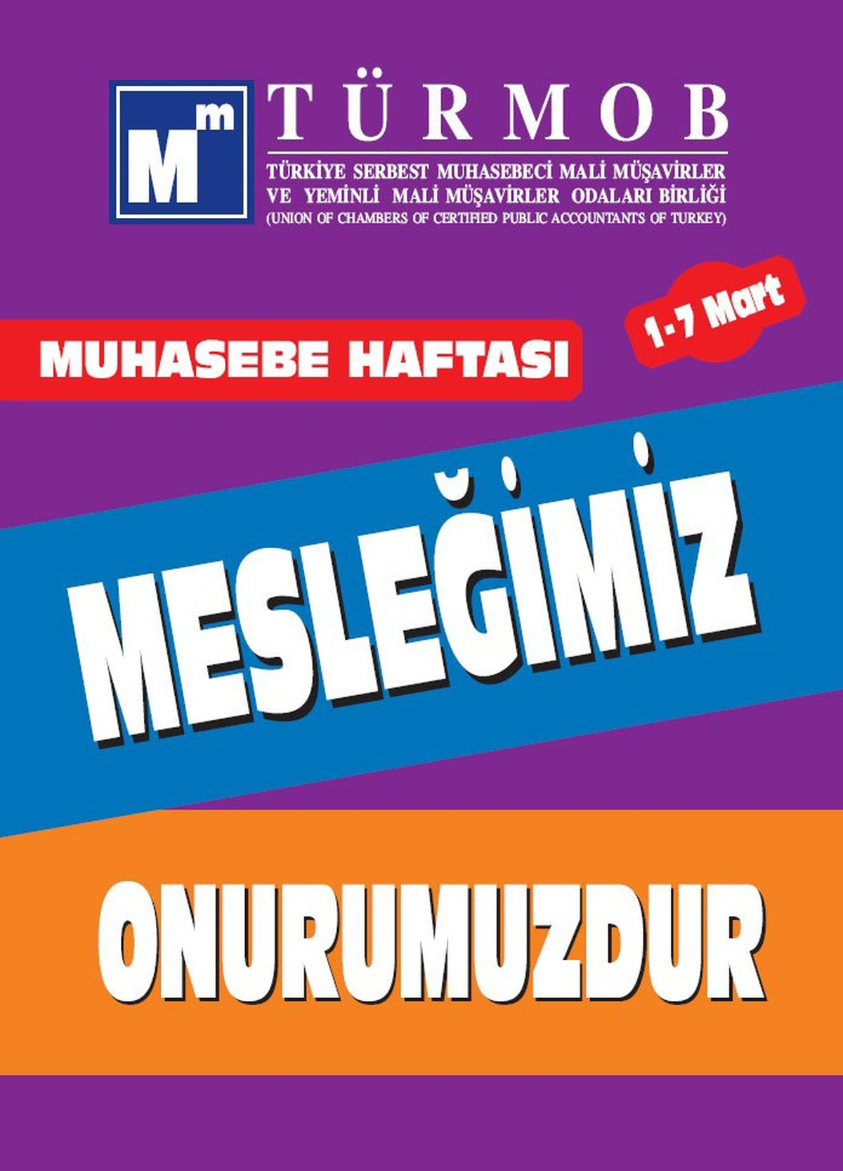 1-7 Mart Muhasebe Haftası Kutlanıyor