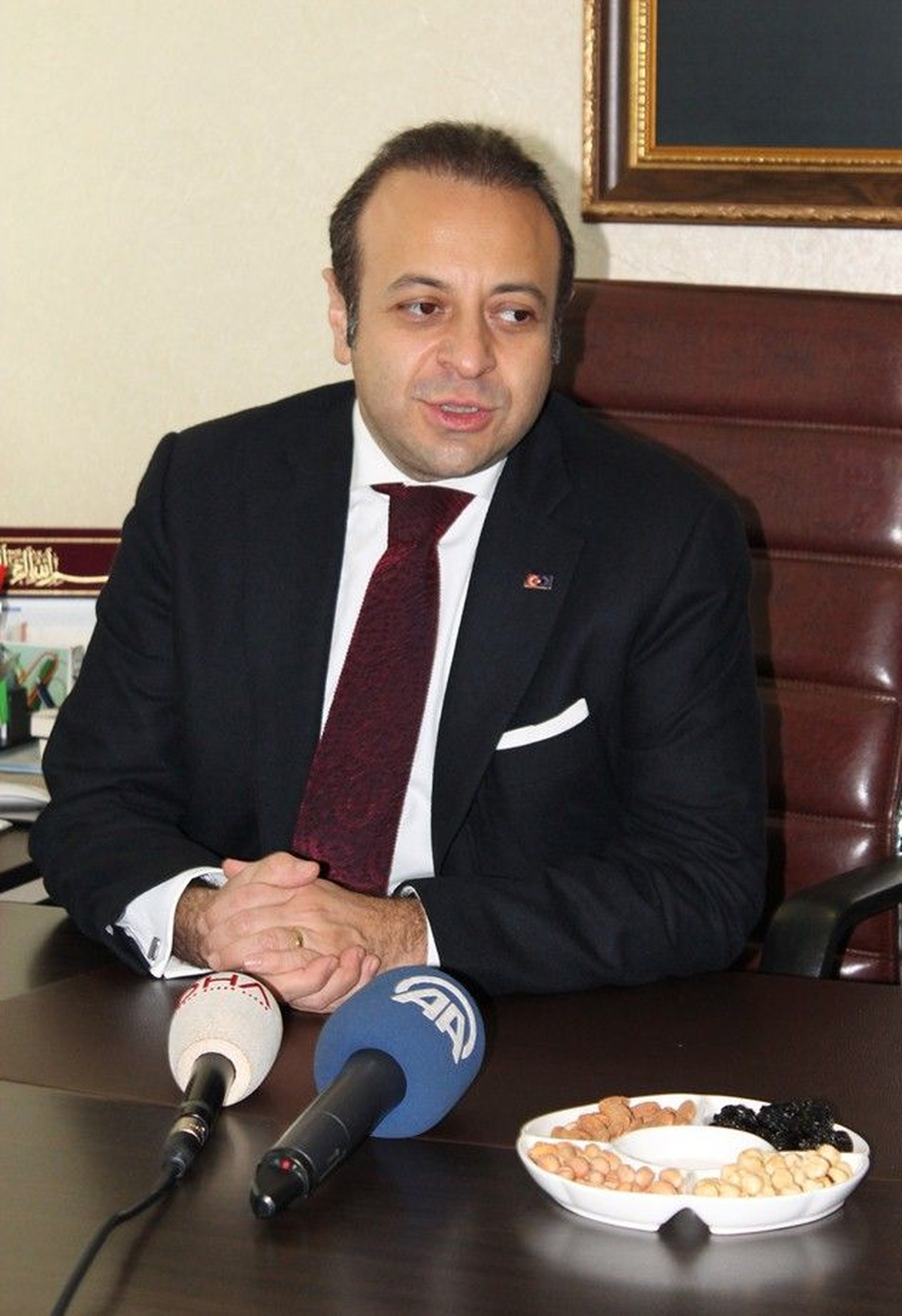 Avrupa Birliği Bakanı Bağış\'ın Kabülü