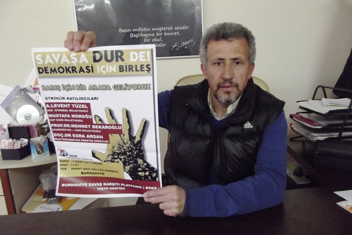 Burhaniye Savaş Karşıtlarının Paneli İptal Edildi
