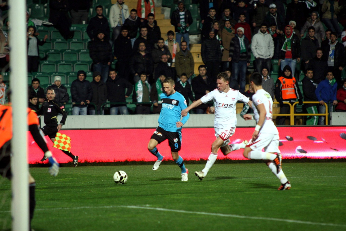 Bursaspor-Sivasspor Maçından Notlar