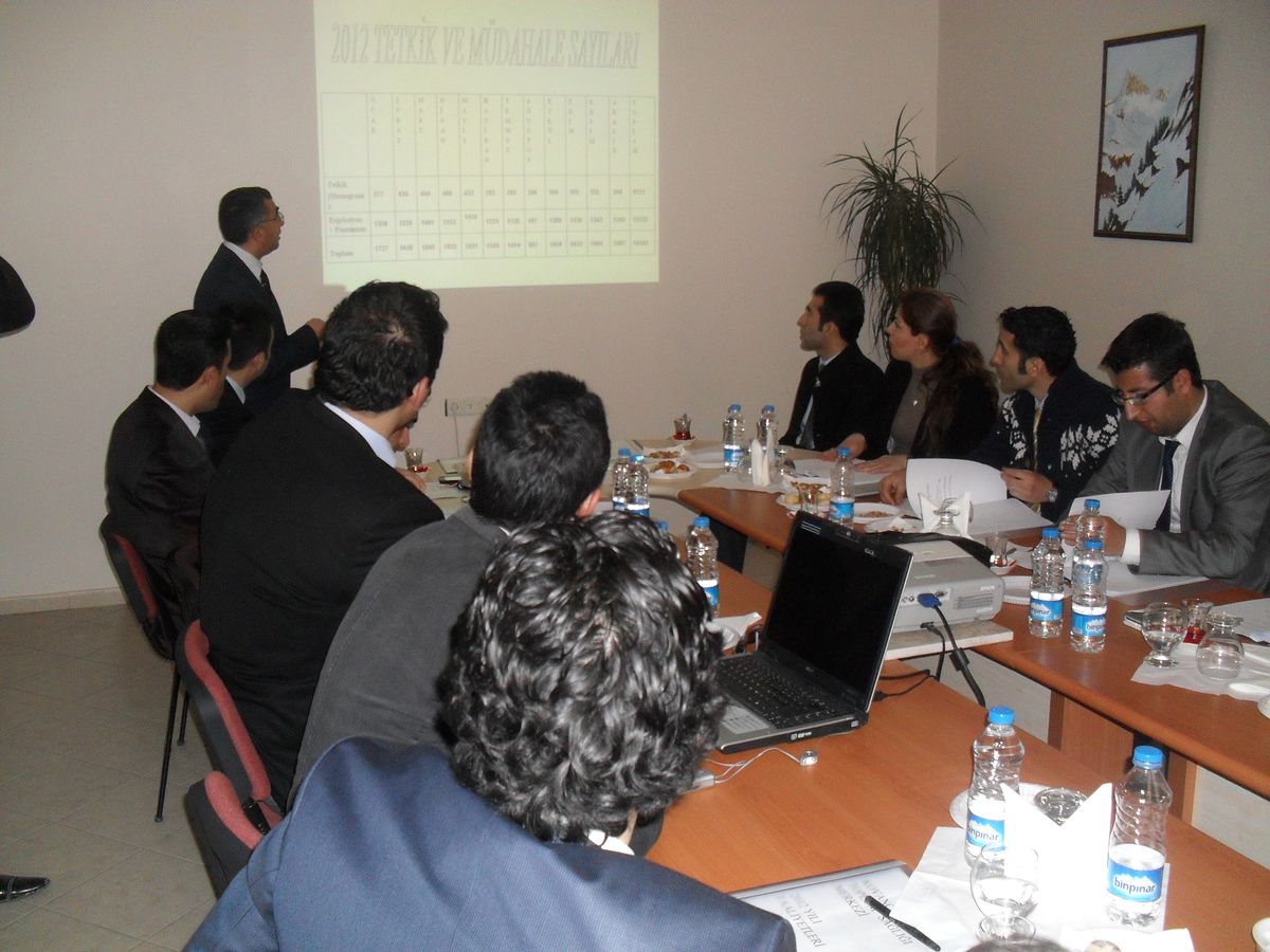 Elazığ Halk Sağlığı Müdürlüğü Toplantı Yaptı