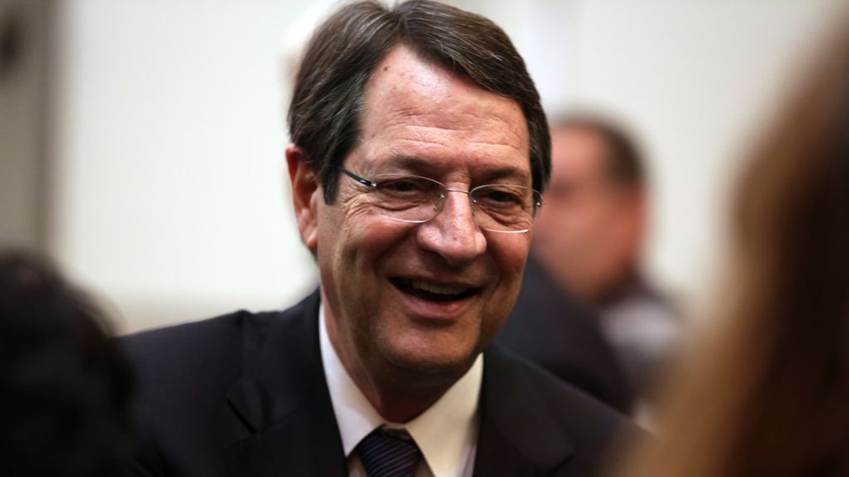 Gkrk\'nin Yeni Başkanı Anastasiadis Resmen Görevine Başladı