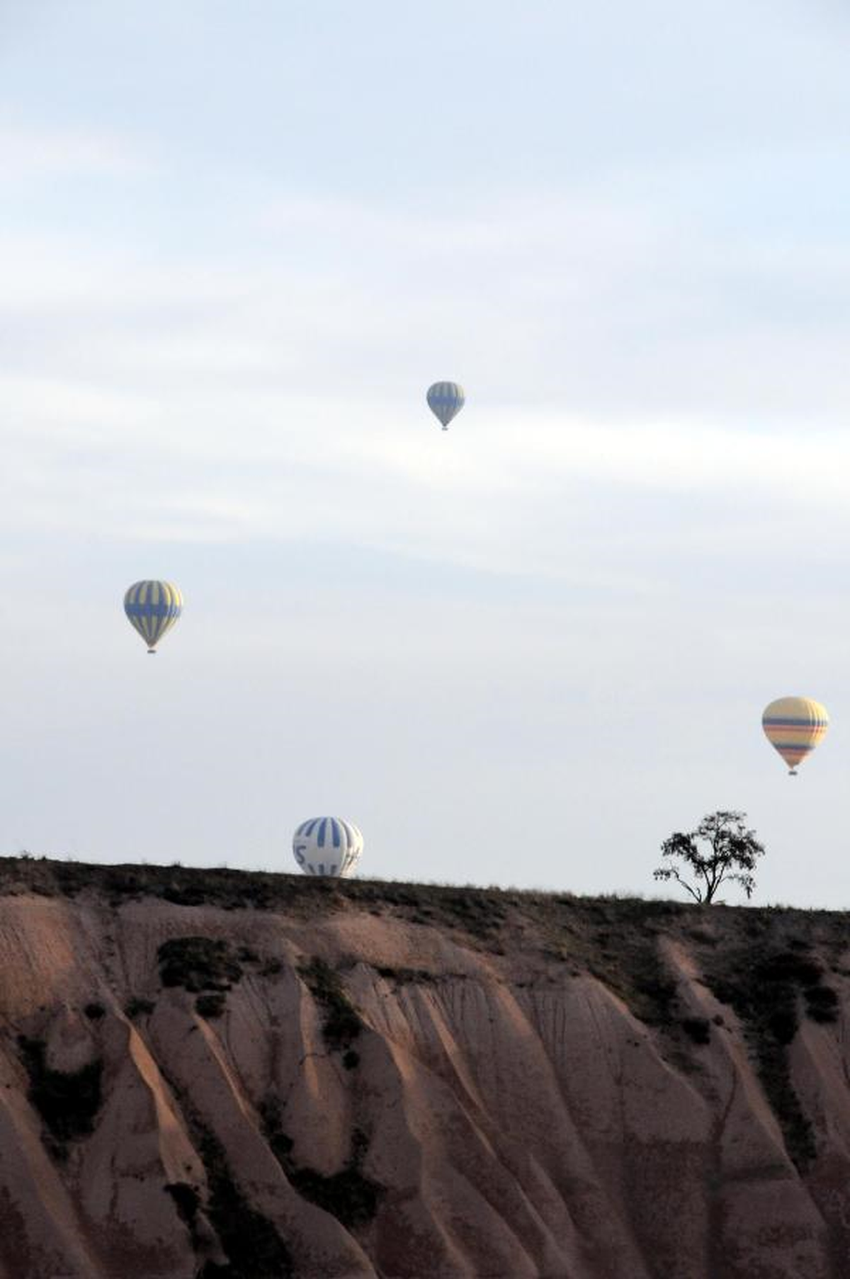 Kapadokya\'da Balon Uçuşlarında Sorun Yok
