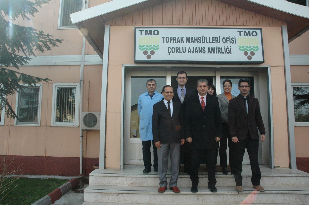 Kaymakam Doğan\'dan Çorlu TMO\'ya Ziyaret