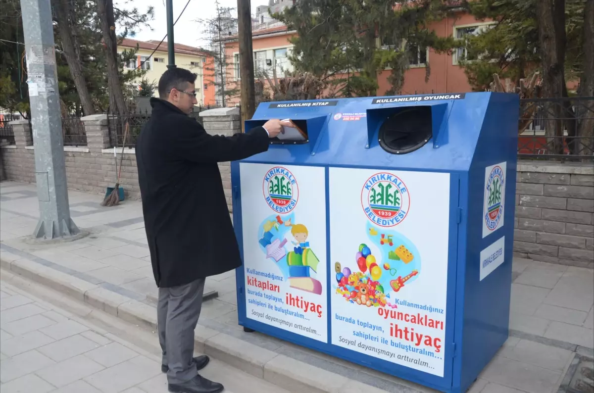 Kırıkkale\'de Kullanılmayan Kitap ve Oyuncaklar Kumbarada Birikecek