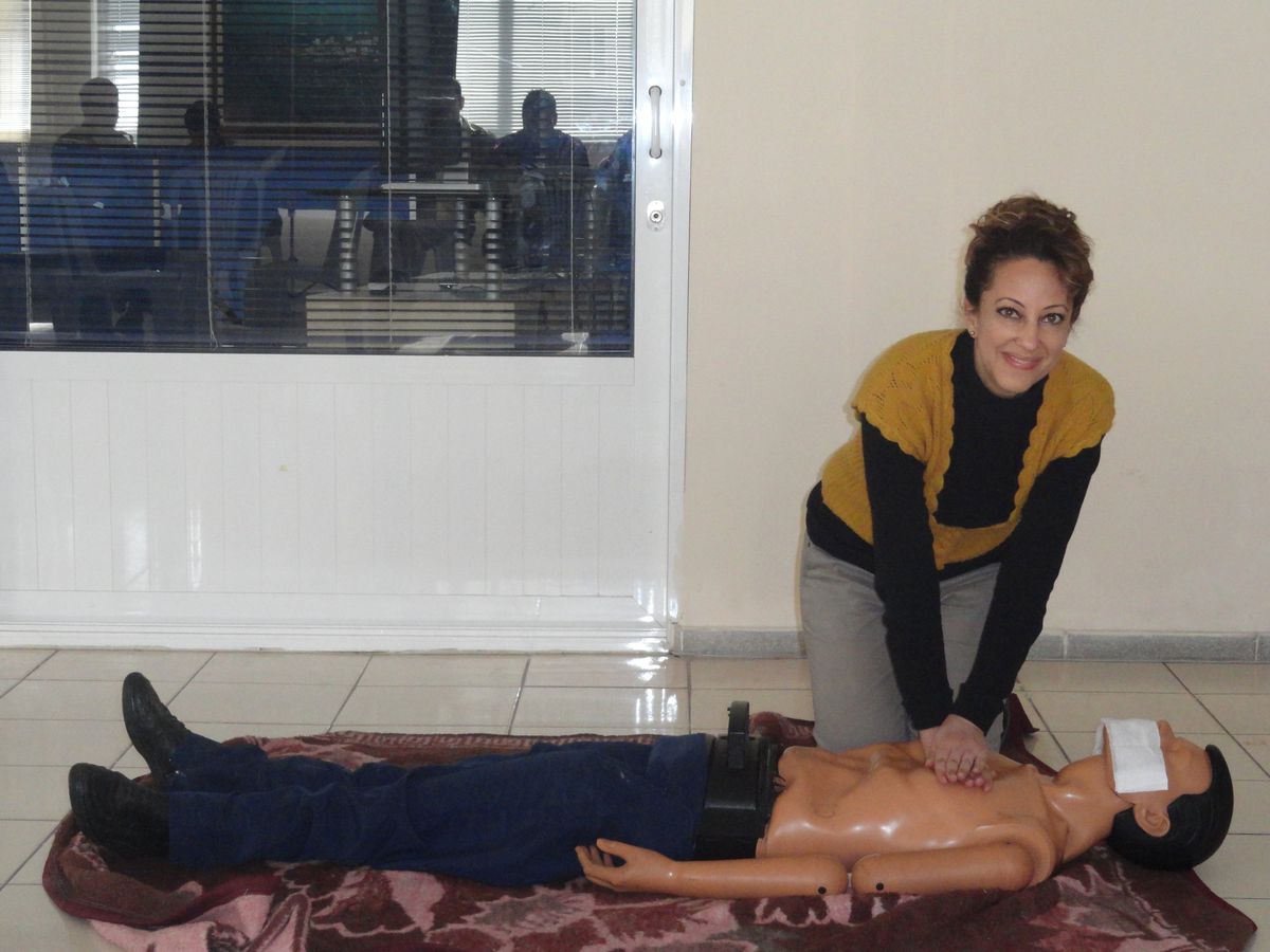Marmaris Belediye Personeline İlk Yardım Kursu