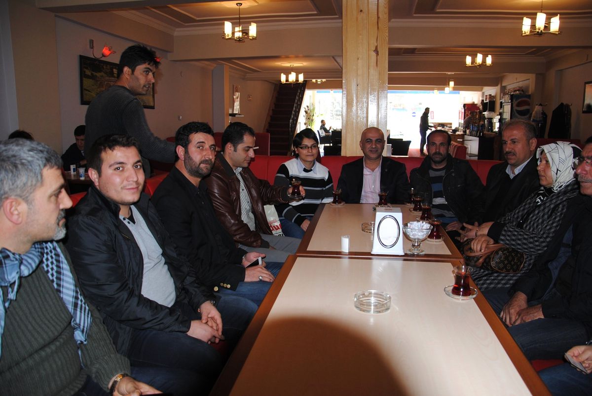 Medya-İş Genel Başkanı Eser, Siverek\'te Gazetecilerle Buluştu