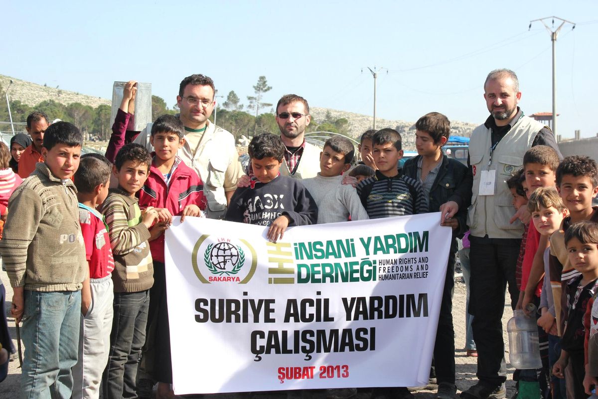 Sakaryalıların Yardımları Suriye\'de Dağıtılıyor