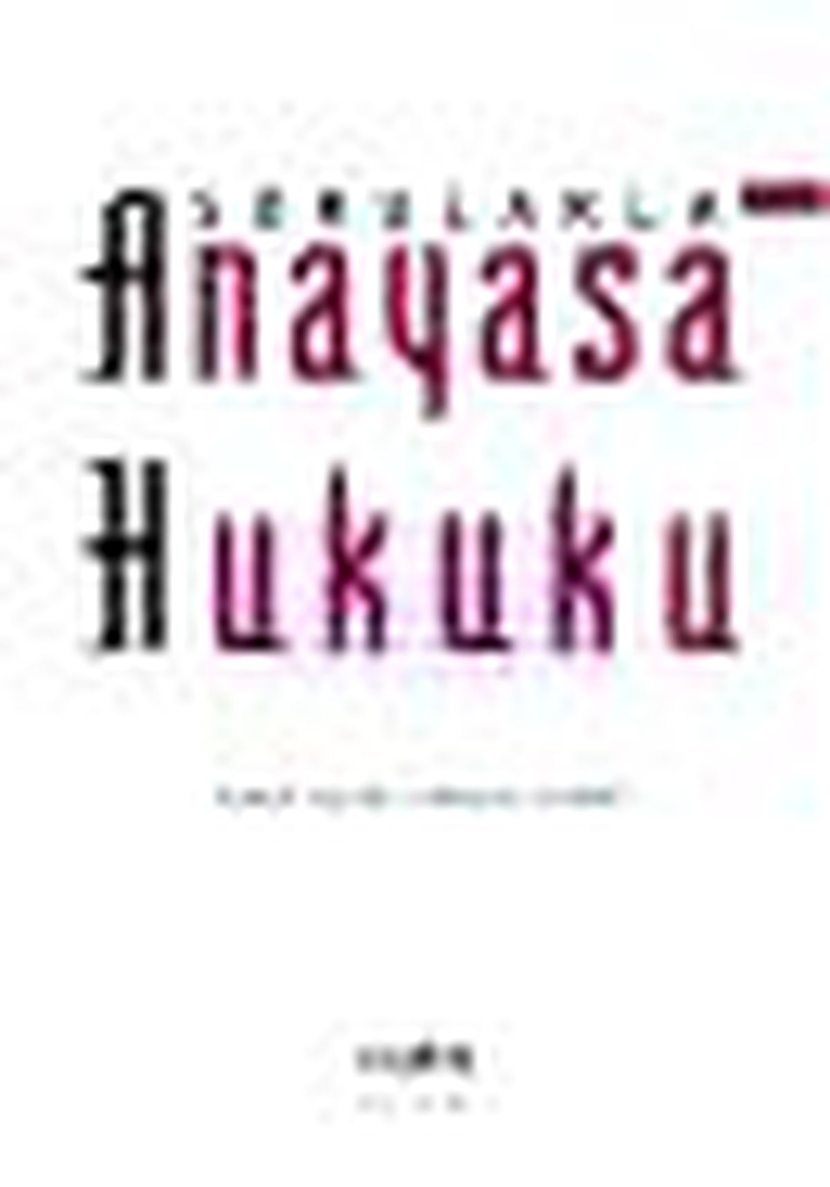 Sorularla Anayasa Hukuku Kitabı