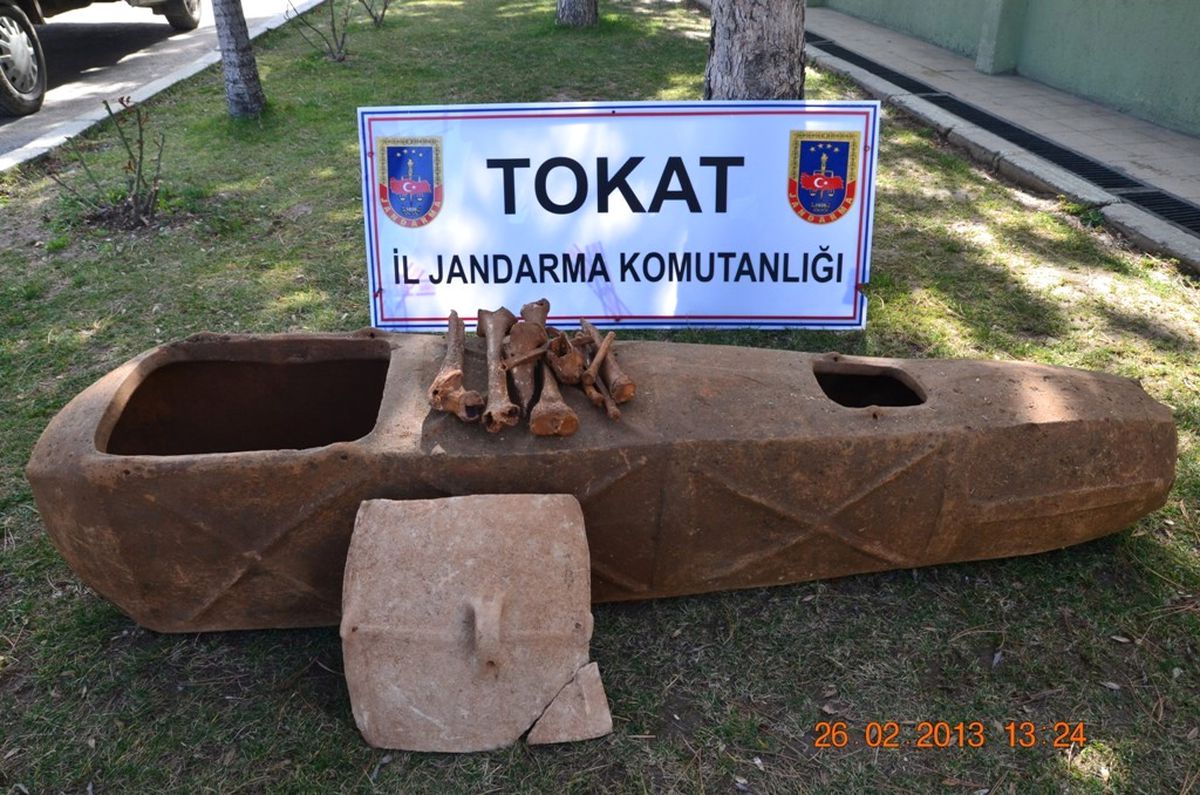 Yol Kontrolünde Lahit Ele Geçirildi