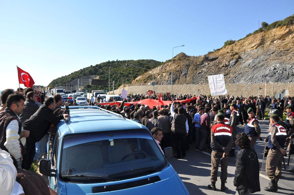 Alanya\'da 2b Eylemi Devam Ediyor