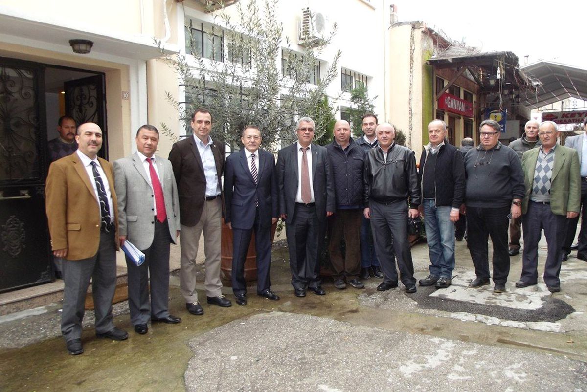 AK Parti\'li Uğur\'dan AK Parti ve ATO\'ya Ziyaret