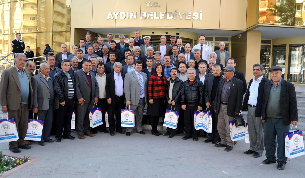 Çine Köy Muhtarları Başkan Çerçioğlu\'na Teşekkür Etti