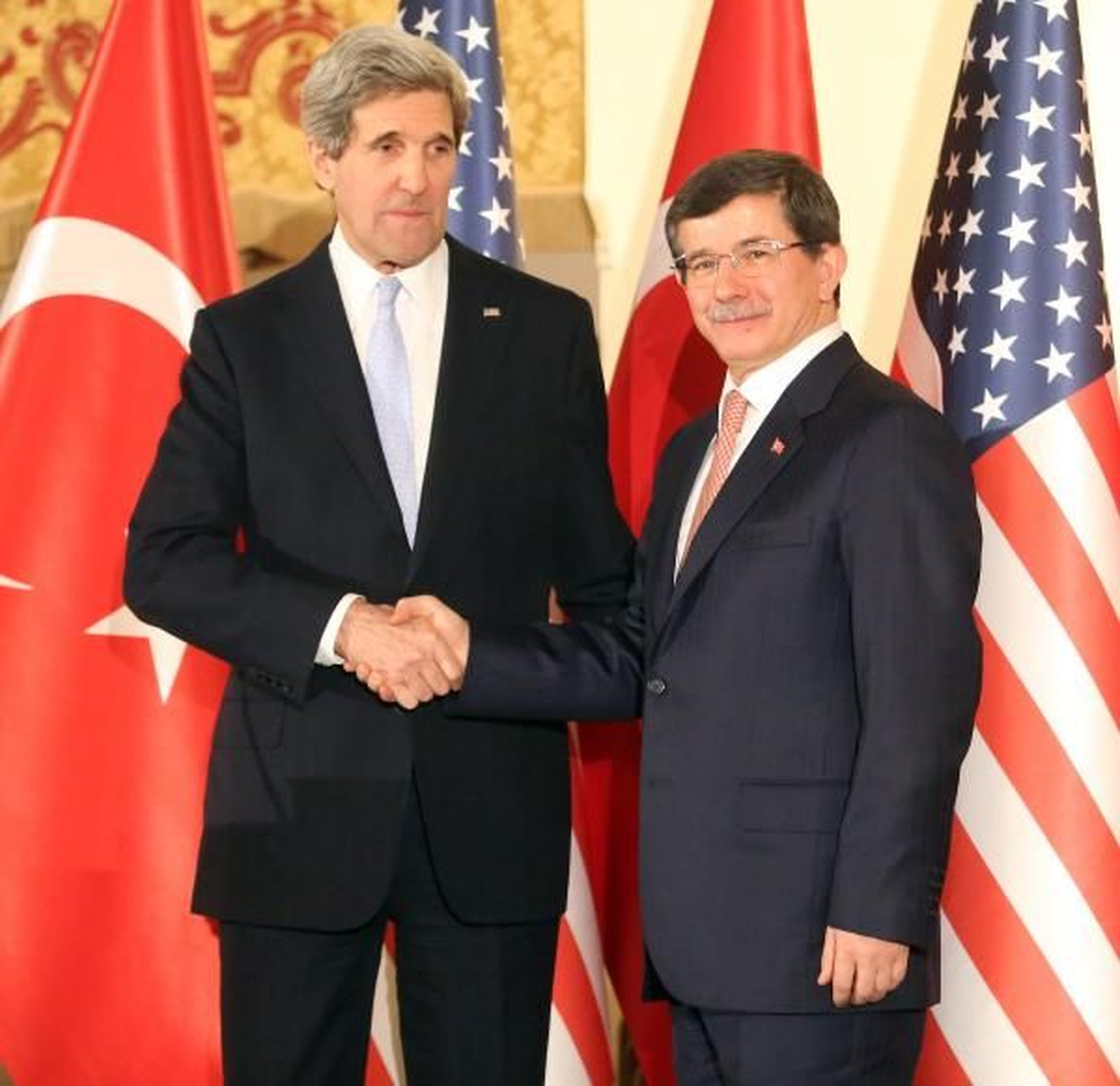 Davutoğlu-Kerry Ortak Basın Toplantısı
