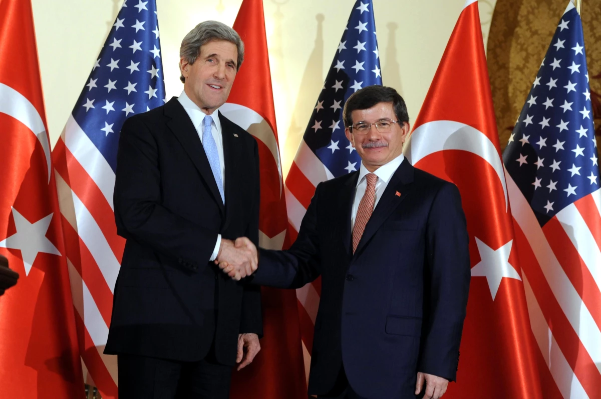 Davutoğlu-Kerry Ortak Basın Toplantısı