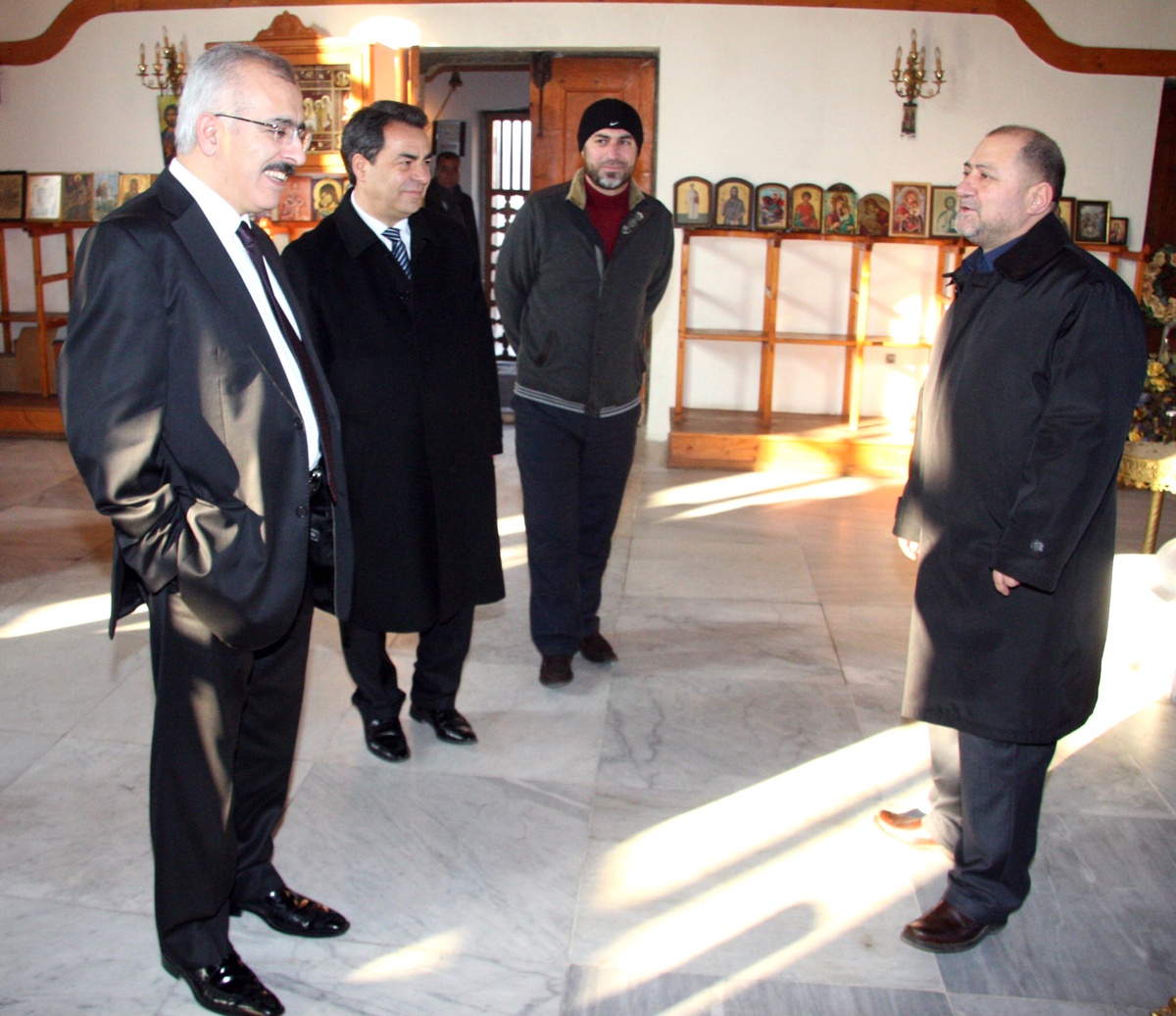 Edirne Valisi Duruer, Sveti Georgi Kilisesi\'nde İncelemelerde Bulundu