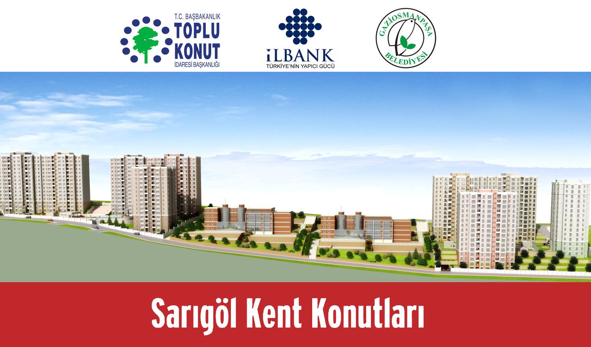 Gop\'ta Sarıgöl Kent Konutları Satışları Başladı