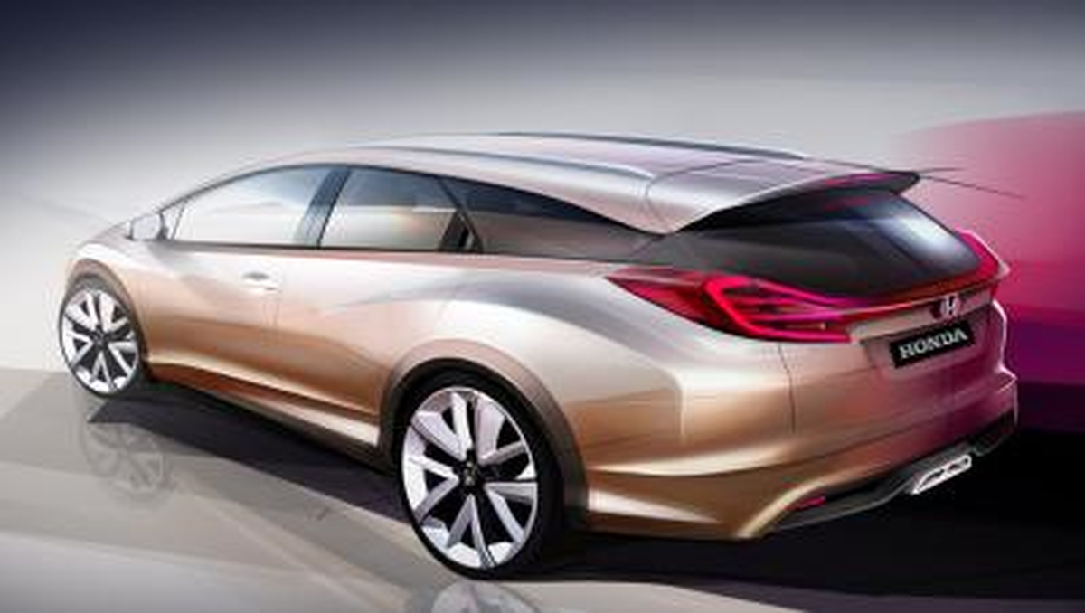 Honda\'nın Cenevre Konsepti Civic Wagon