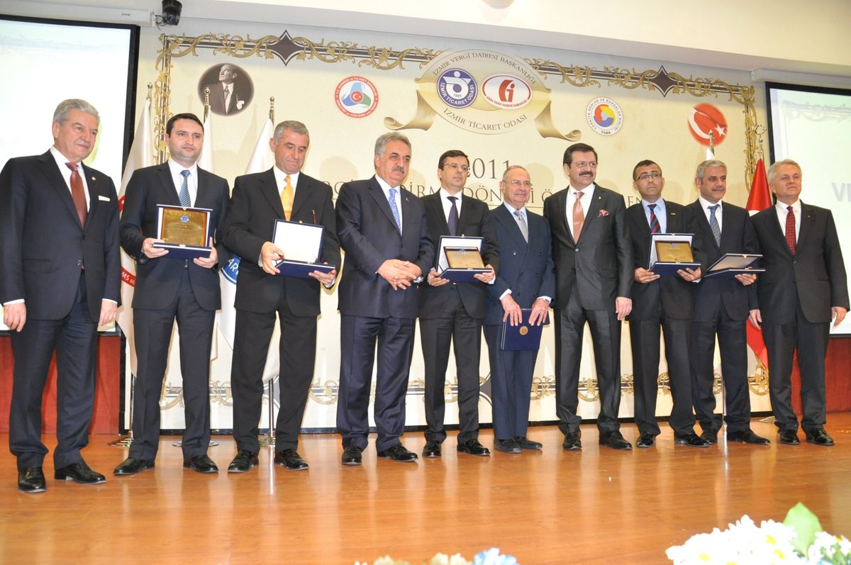 İzmir Ticaret Odası 2011 Vergilendirme Dönemi Ödül Töreni