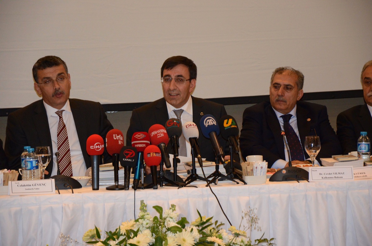 Kalkınma Bakanı Yılmaz, Şanlıurfa\'da Açıklaması