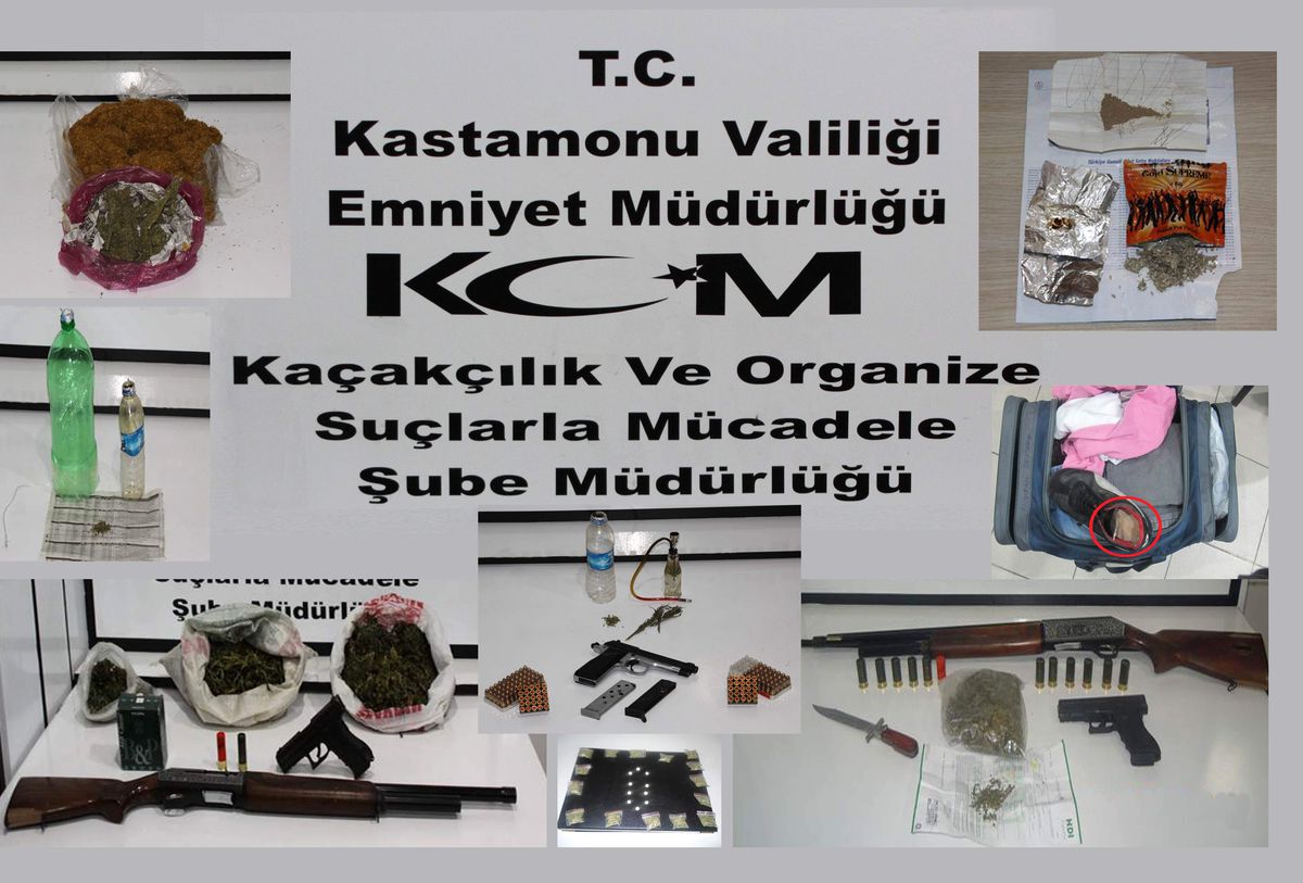 Kastamonu\'da Uyuşturucu Operasyonu
