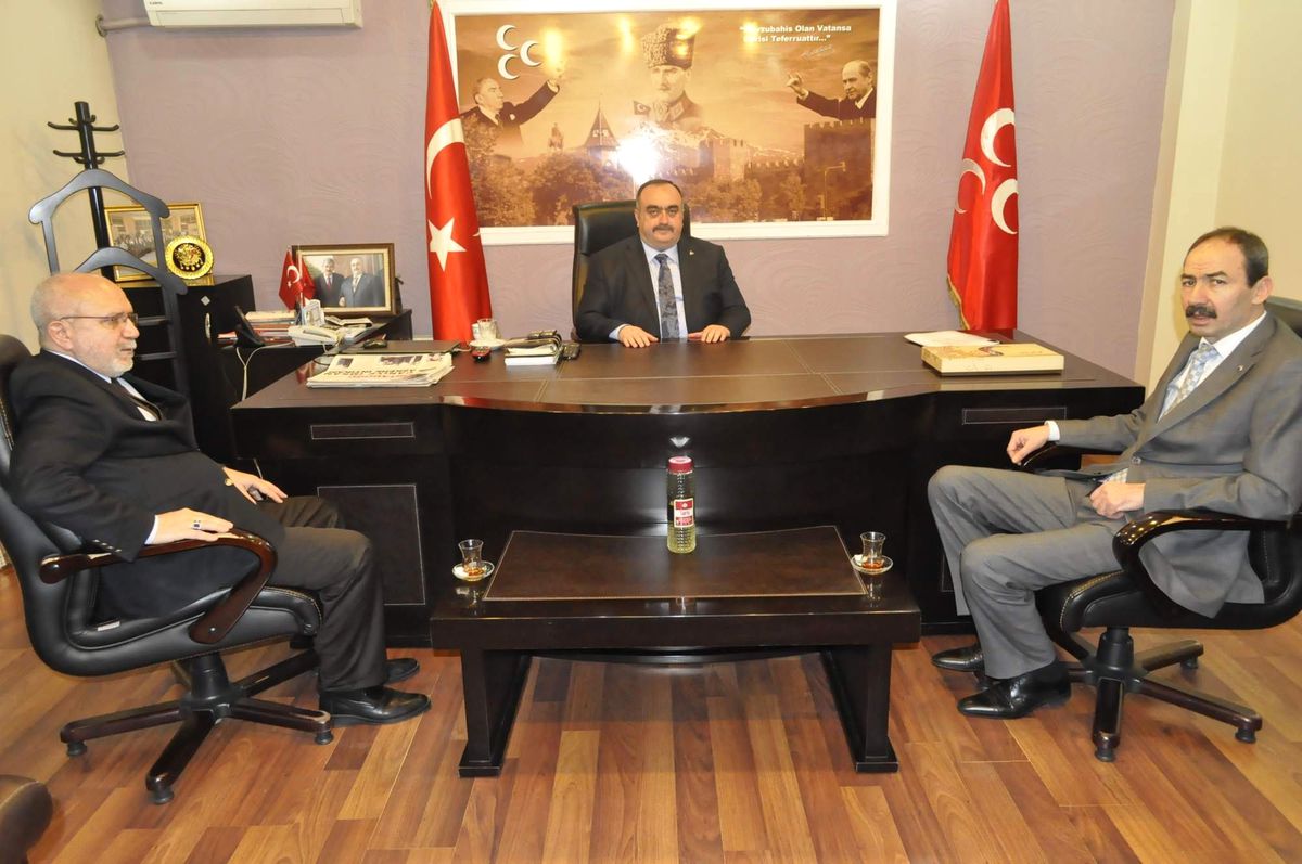 Kayseri Ticaret Odası Başkan Adayı Gülsoy\'dan MHP\'ye Ziyaret