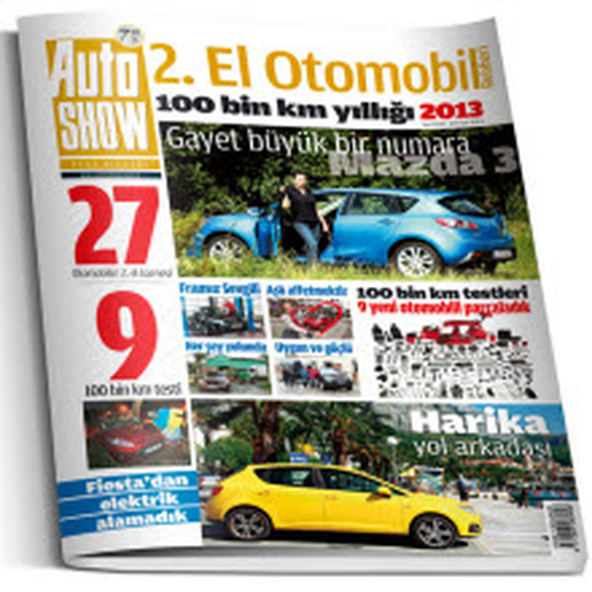 Otomobillere 100 bin km testi