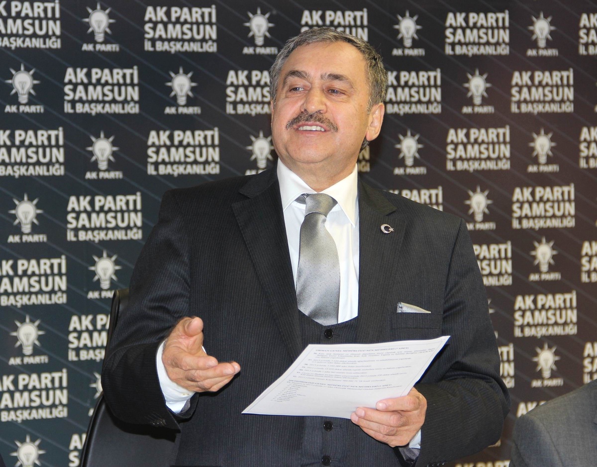 Samsun Bu Kardeşnizin 4 Bin Fazla Şantiyesi Var Bakan Eroğlu 2b\'de Her Türlü Kolaylık Gösterildi...