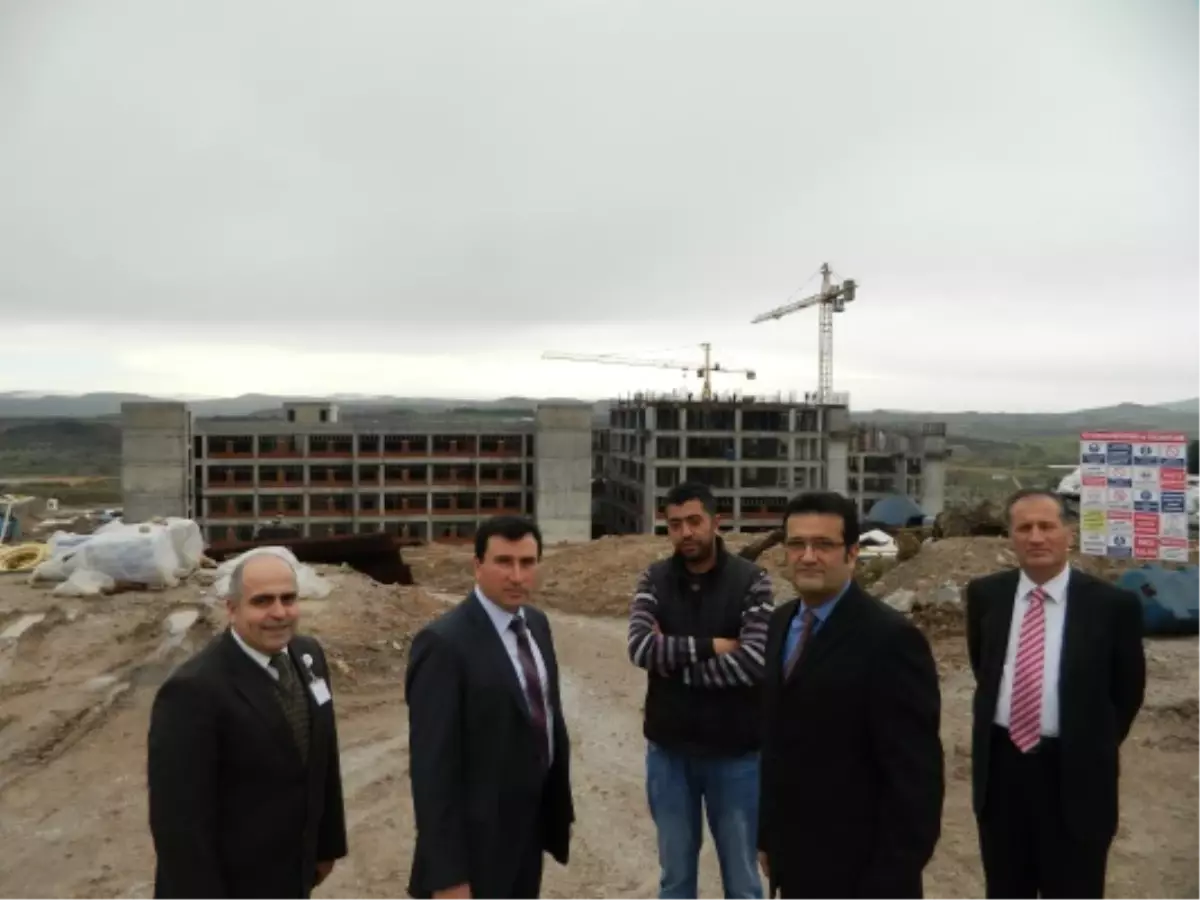 Soma'nın Yeni Hastanesi Yükseliyor