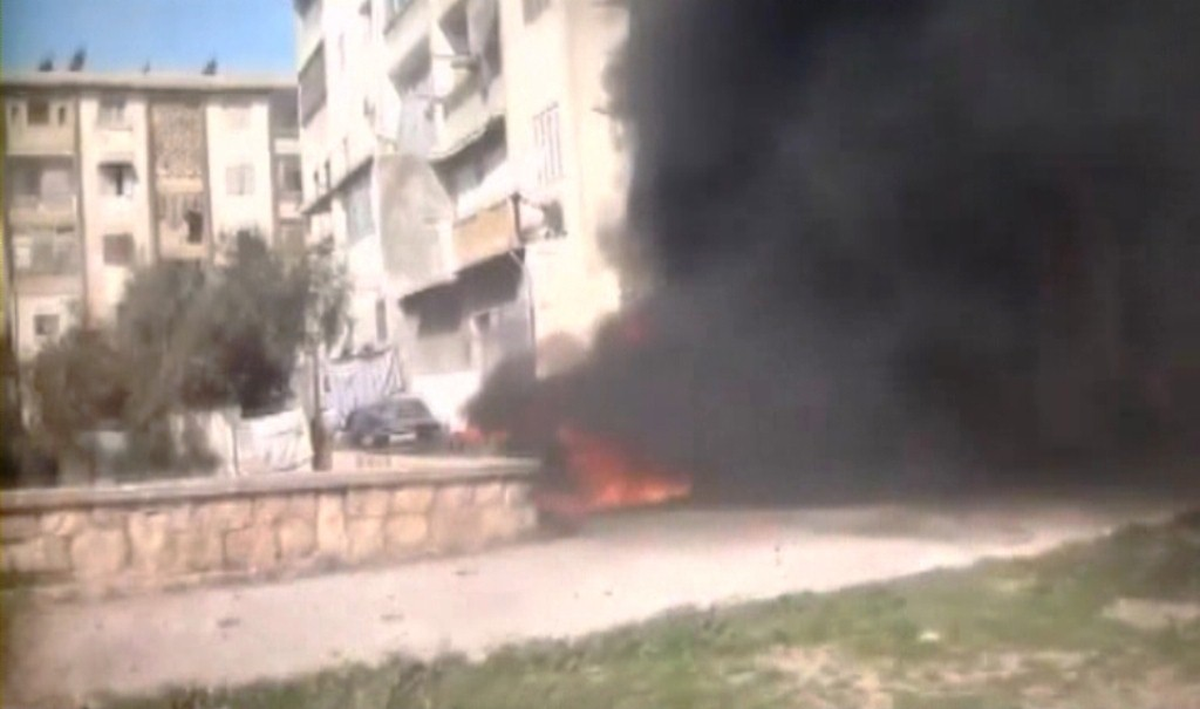 Suriye Uçakları, Türkiye Sınırına Yakın Hanano Bölgesini Bombaladı