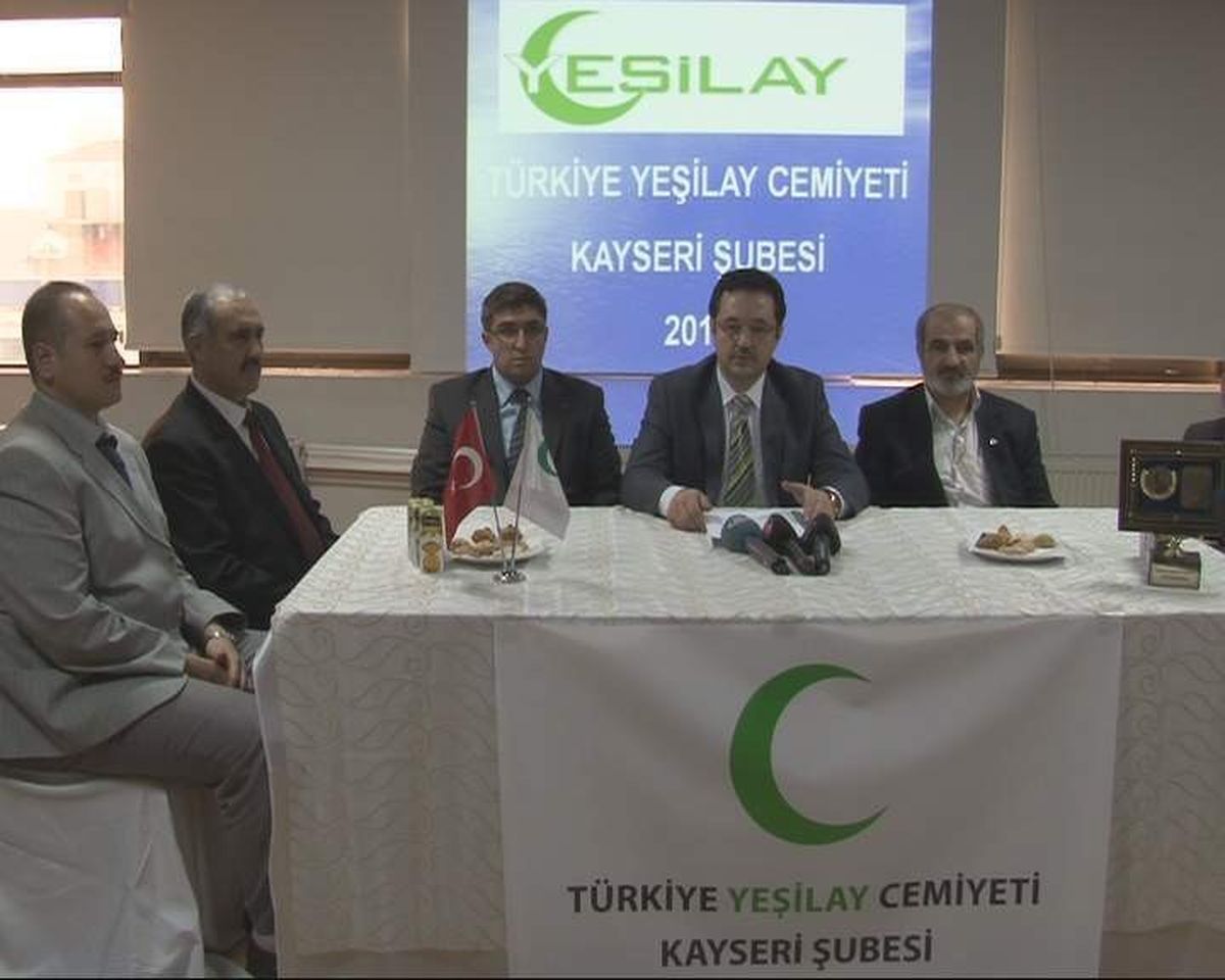 Türkiye Yeşilay Cemiyeti Şube Başkanı Mehmet Adıgüzel Açıklaması