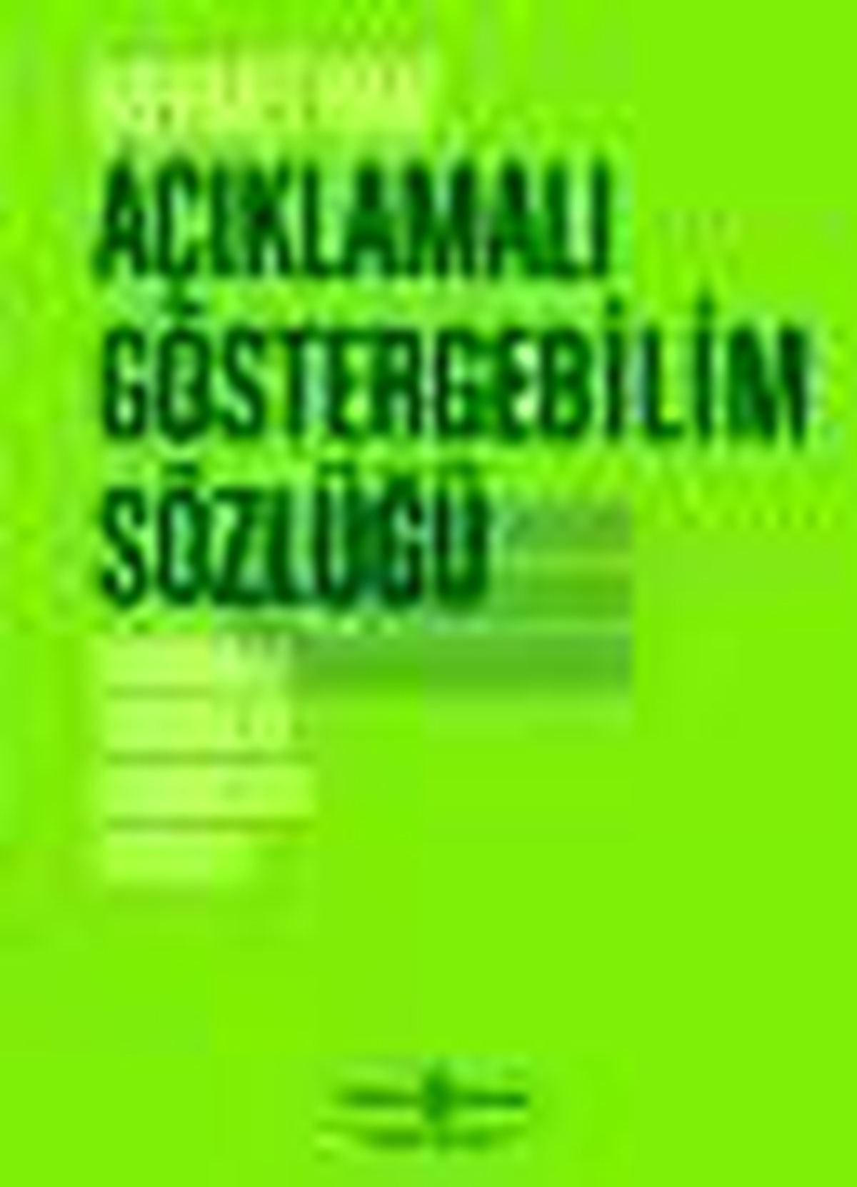 Açıklamalı Göstergebilim Sözlüğü Kitabı