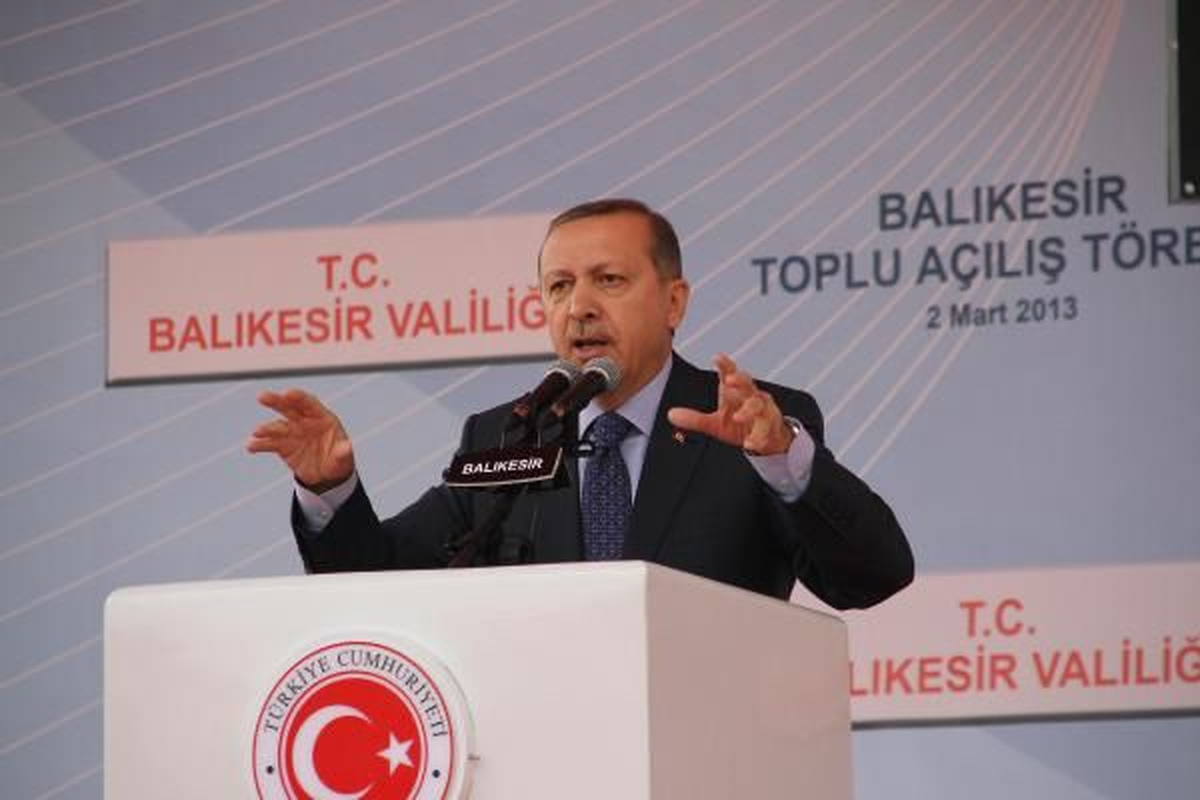 Başbakan Erdoğan, Bigadiç\'te