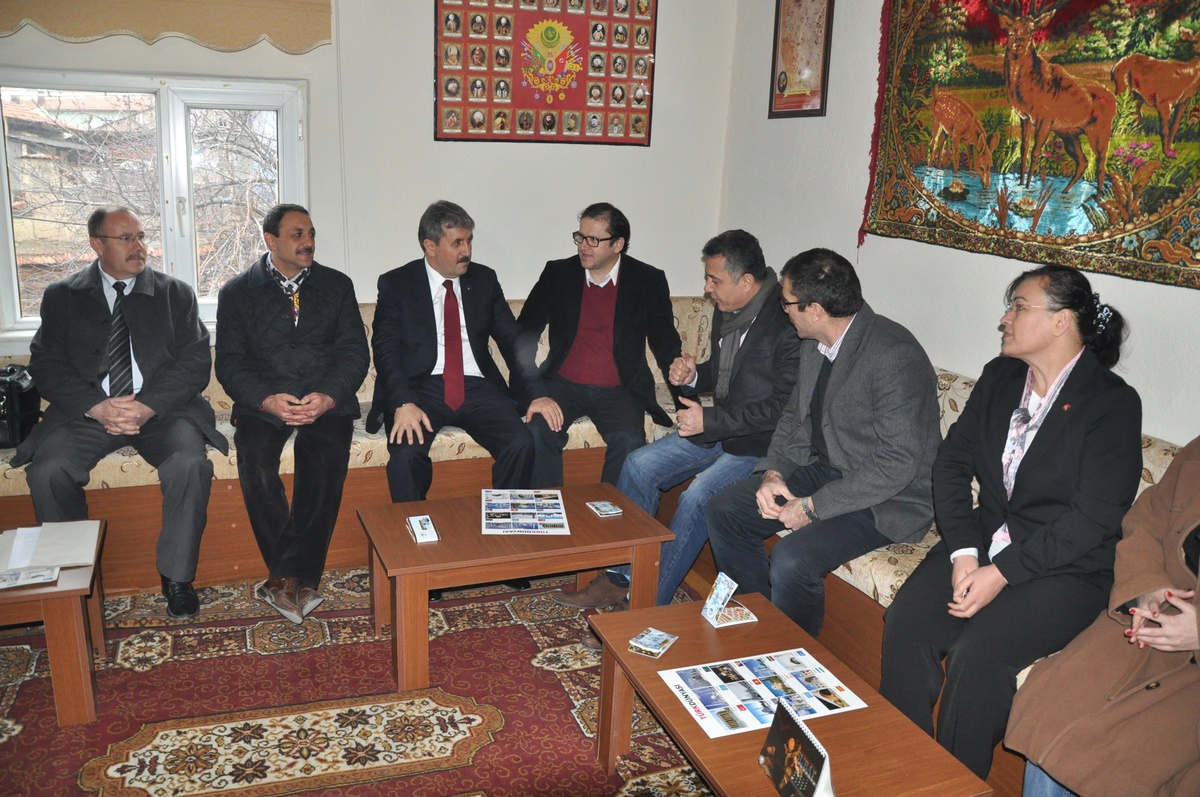 BBP Lideri Destici Türkdem\'i Ziyaret Etti