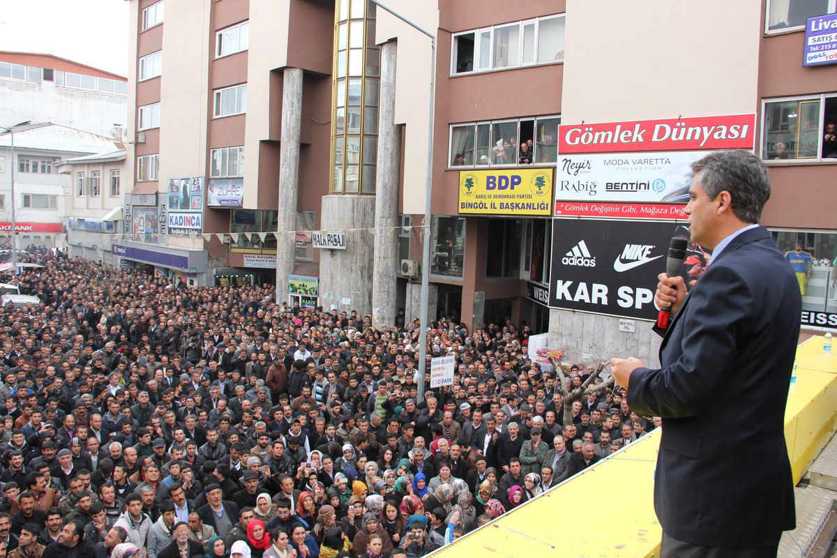 BDP Heyeti Bingöl\'de
