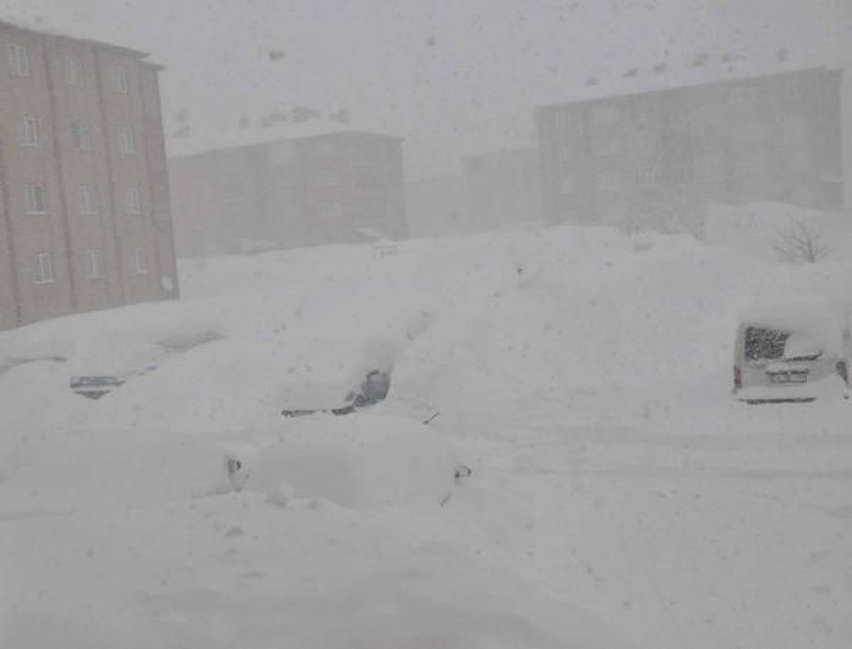 Bitlis\'te Kar İşkencesi