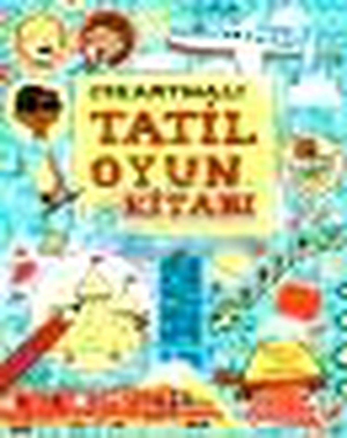 Çıkartmalı Tatil Oyun Kitabı Kitabı