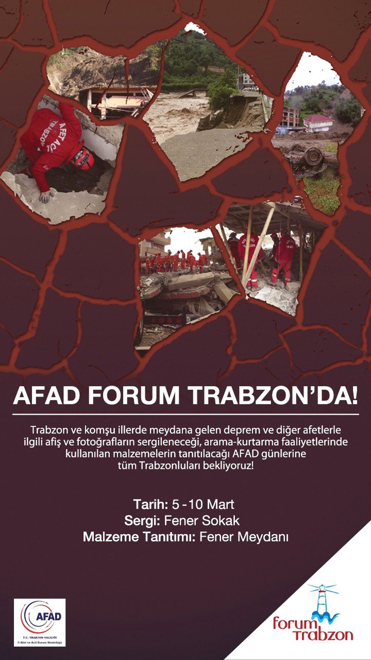 Forum Trabzon\'da "Afad" Fotoğraf Sergisi
