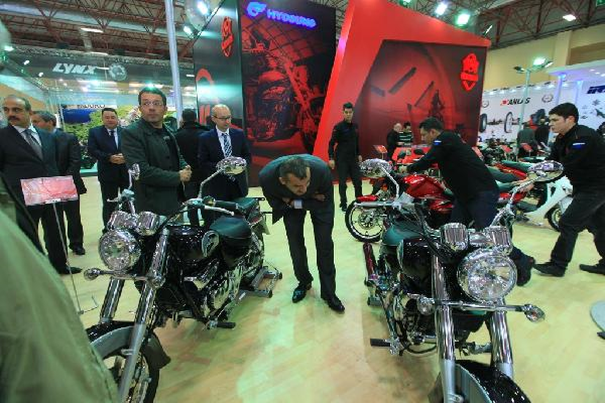Motosiklet Fuarı\'nda Müthiş Gösteri