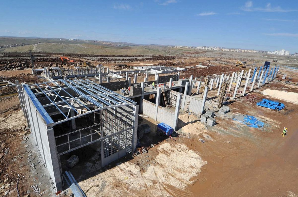 Şahinbey Sanayi Sitesinde Örnek İşyerleri Tamamlanma Aşamasında
