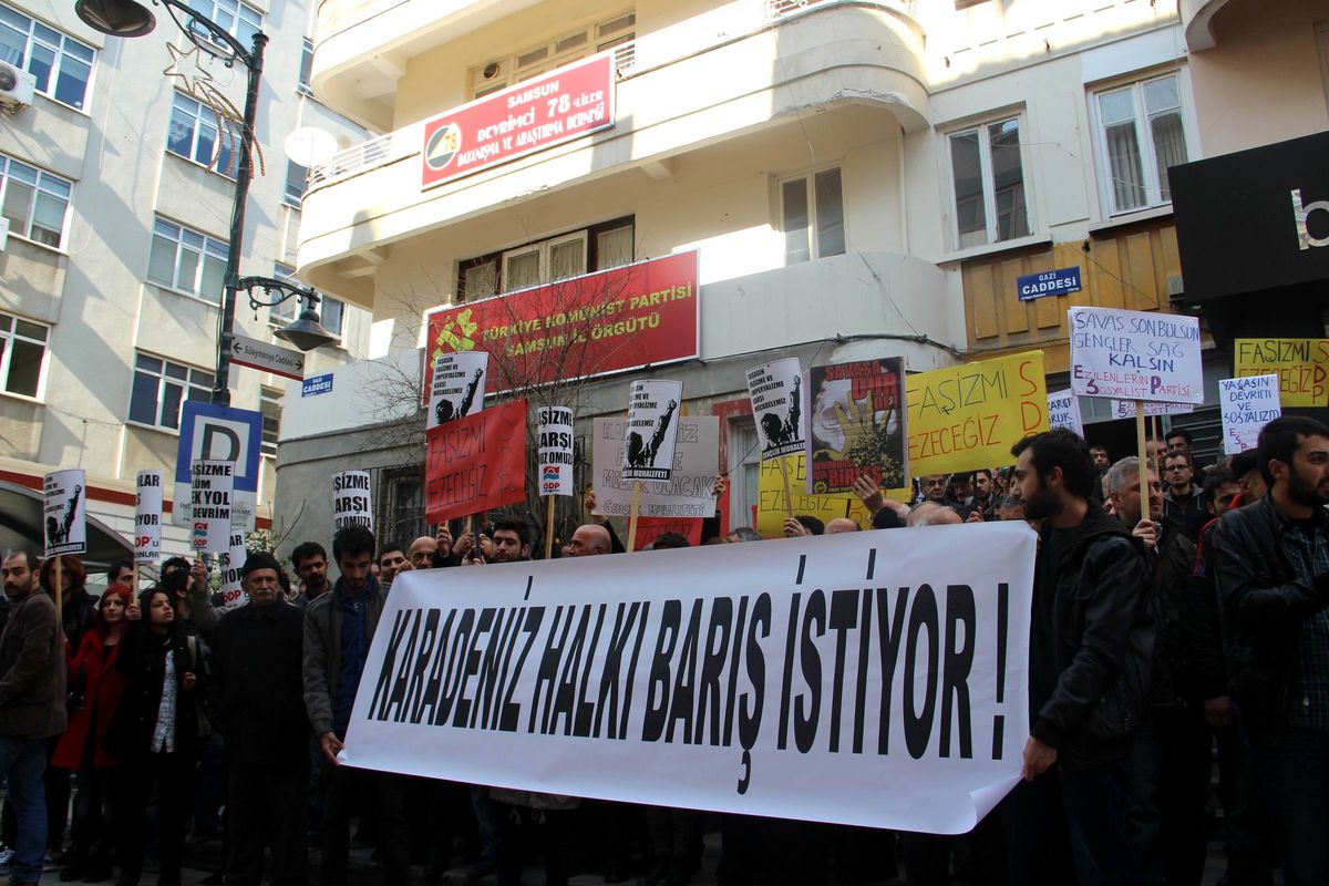 Samsun\'da BDP Heyetine Destek