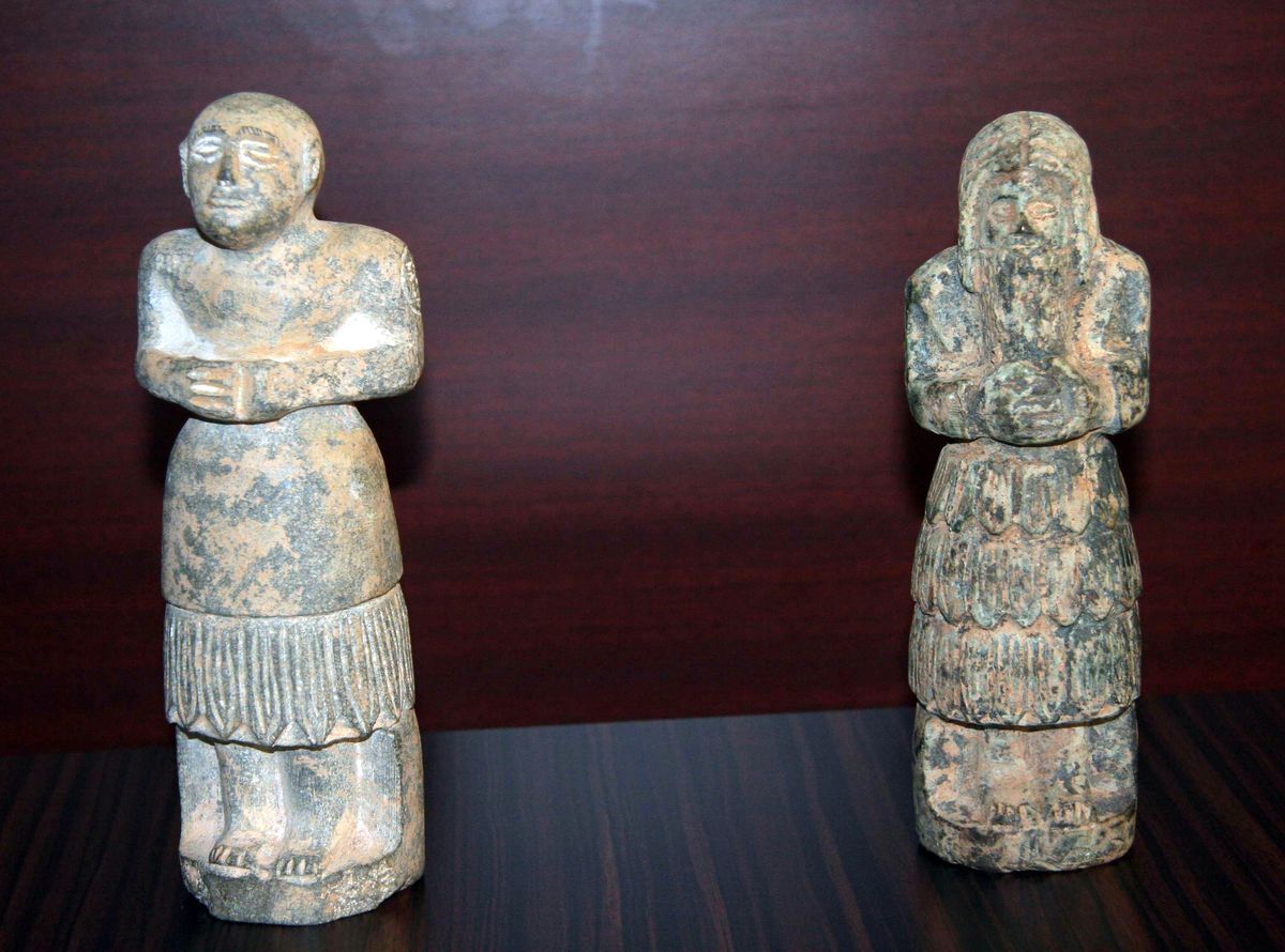 Sınırda "Heykelcik" Yakalandı
