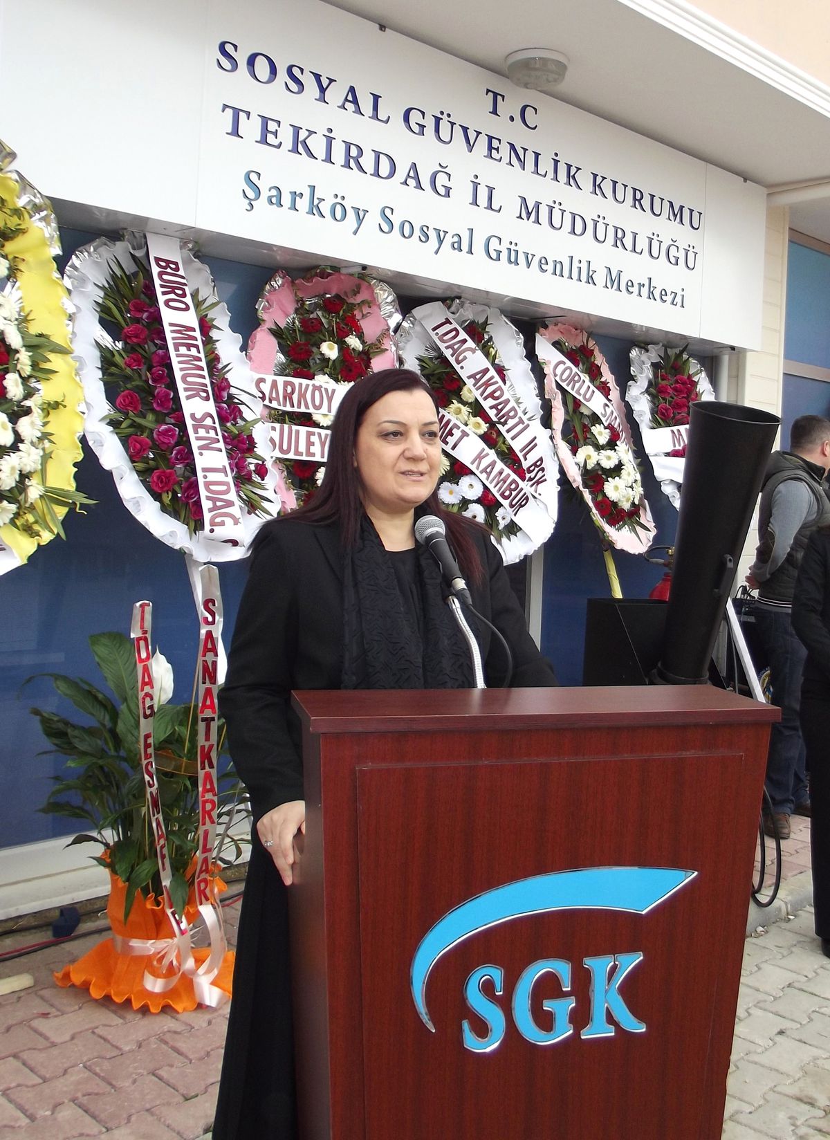 Sosyal Güvenlik Kurumu Başkanı Şarköy\'de Açılış Yaptı