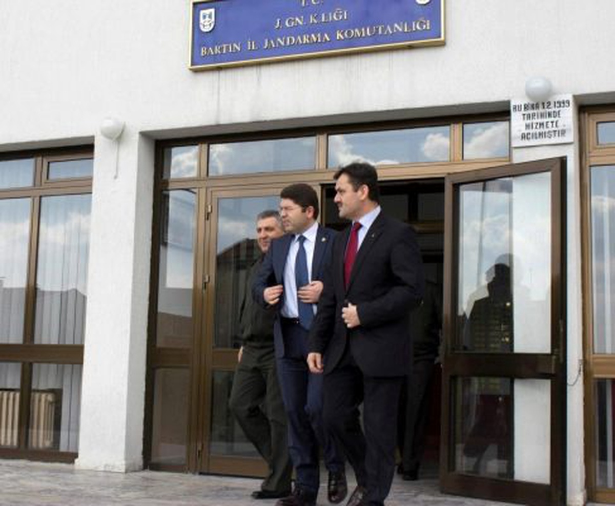Tunç\'tan Bartın İl Jandarma Komutanı Karsavuran\'a Ziyaret