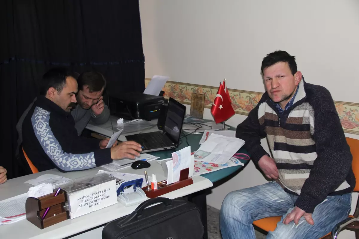 Alaplı\'da Engellilere Tercih Desteği