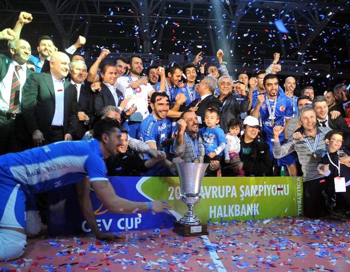 Cev Kupası Halkbank\'ın