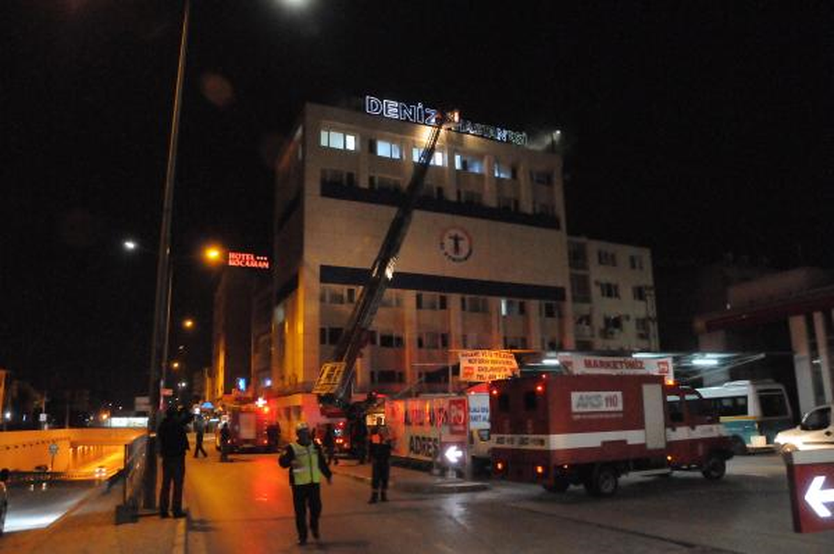 Hastanede Yangın Paniği